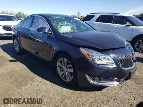 2014 Buick Regal Premium II with VIN 2G4GS5GX3E9188594, listed as a Copart auction lot 76417964 with Not provided miles and Salvage title. Bid and sale history available at DreamBid. Image 4.