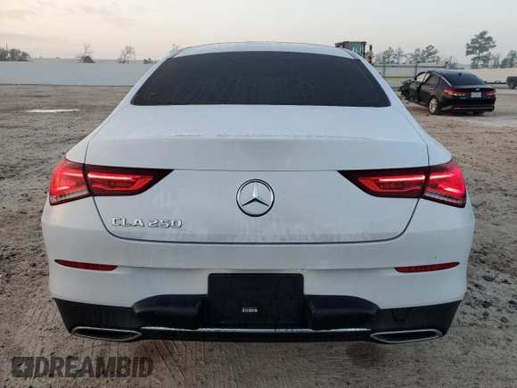 2021 Mercedes-Benz CLA 250 with VIN W1K5J4GB1MN189225, listed as a Copart auction lot 41258984 with 37,633 mi miles and . Bid and sale history available at DreamBid. Image 6.