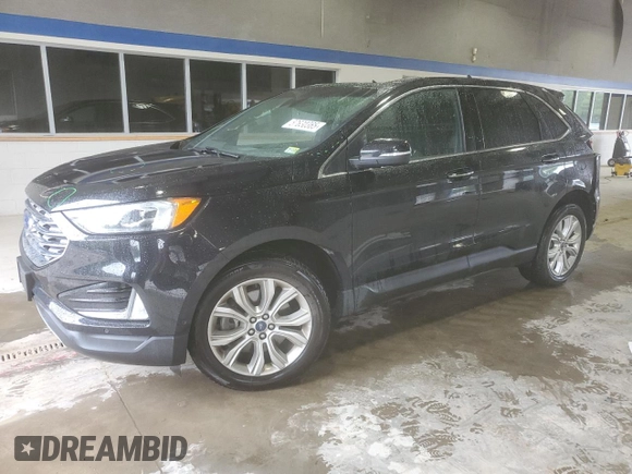 2020 Ford Edge Titanium z VIN 2FMPK4K97LBA67110, wystawiony jako Copart lot #57630365 z przebiegiem 49 646 mil mil oraz Szkoda całkowita • Salvage title. Historia ofert i sprzedaży dostępna na DreamBid. Obrazek 1.