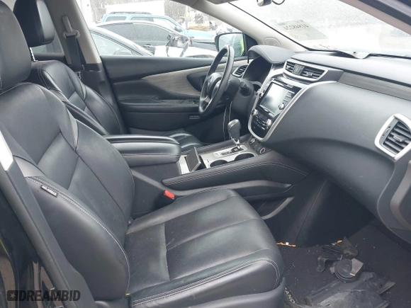 2016 Nissan Murano SL with VIN 5N1AZ2MH2GN170147, listed as a IAAI auction lot 41848224 with 96,191 mi miles. Bid and sale history available at carsss.com. Image 5.