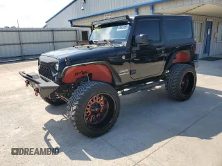 2015 Jeep Wrangler Sport z VIN 1C4AJWAGXFL748925, wystawiony jako Copart lot #53683165 z przebiegiem 139 778 mil mil oraz Czysty tytuł • Clean title. Historia ofert i sprzedaży dostępna na DreamBid. Obrazek 1.