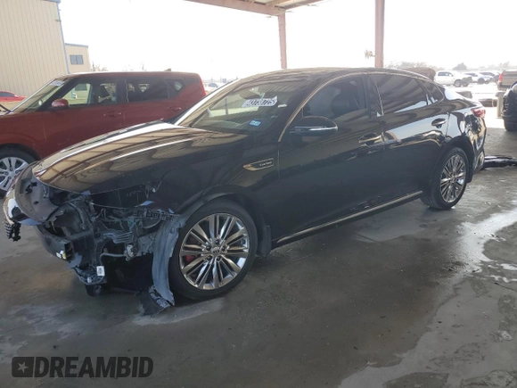 2016 Kia Optima SXL Turbo with VIN 5XXGV4L24GG111843, listed as a Copart auction lot 43738725 with 76,288 mi miles and Clean Title. Bid and sale history available at carsss.com. Image 1.