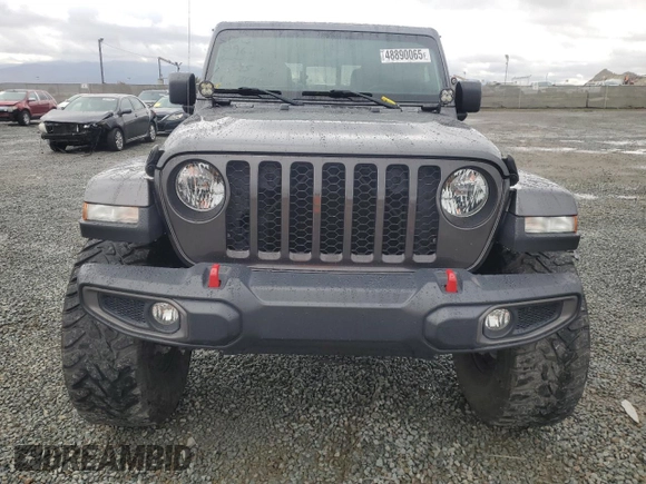 2021 Jeep Gladiator Sport S with VIN 1C6JJTAG0ML508141, listed as a Copart auction lot 48890065 with 44,583 mi miles and Salvage title. Bid and sale history available at DreamBid. Image 5.