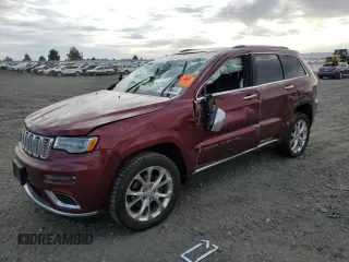 2019 Jeep Grand Cherokee Summit with VIN 1C4RJFJG2KC529793, listed as a Copart auction lot 72064444 with 49,031 mi miles and Salvage title. Bid and sale history available at DreamBid. Image 1.