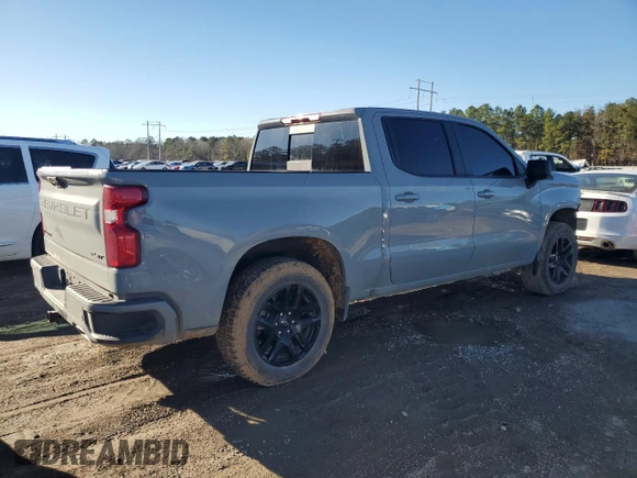 2024 Chevrolet Silverado 1500 RST with VIN 1GCUDEE80RZ374893, listed as a Copart auction lot 46840995 with 12,736 mi miles and Salvage Title. Bid and sale history available at carsss.com. Image 3.