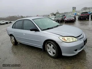 2004 Honda Civic VP with VIN 2HGES16364H588674, listed as a Copart auction lot 47623565 with 118,979 mi miles and Salvage Title. Bid and sale history available at carsss.com. Image 10.