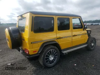 2017 Mercedes-Benz G 63 AMG with VIN WDCYC7DF0HX263541, listed as a Copart auction lot 61446875 with 54,680 mi miles and Salvage title. Bid and sale history available at DreamBid. Image 3.