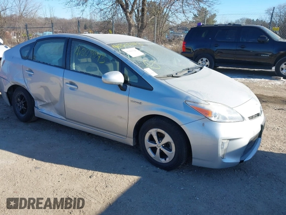 2013 Toyota Prius One with VIN JTDKN3DU6D1678308, listed as a IAAI auction lot 41303343 with 159,687 mi miles and . Bid and sale history available at DreamBid. Image 1.