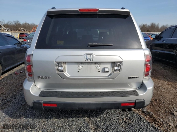 2007 Honda Pilot EX-L with VIN 5FNYF18797B028657, listed as a Copart auction lot 51262795 with 189,362 mi miles and Clean Title. Bid and sale history available at carsss.com. Image 6.