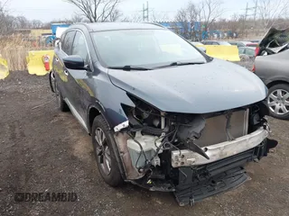 2018 Nissan Murano S with VIN 5N1AZ2MH0JN144279, listed as a IAAI auction lot 41662098 with 68,414 mi miles and . Bid and sale history available at carsss.com. Image 1.