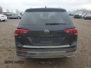 2022 Volkswagen Tiguan SE with VIN 3VV3B7AX2NM030909, listed as a Copart auction lot 53622025 with 128,210 mi miles and Clean title. Bid and sale history available at DreamBid. Image 6.
