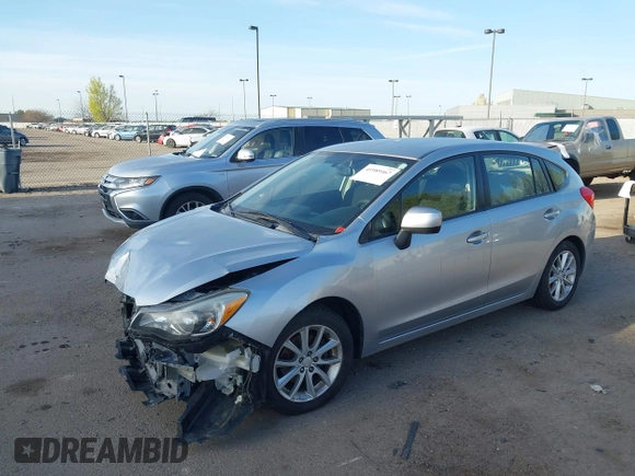 2013 Subaru Impreza Premium z VIN JF1GPAC64DH843549, wystawiony jako IAAI lot #41989467 z przebiegiem 84 632 mil mil oraz . Historia ofert i sprzedaży dostępna na DreamBid. Obrazek 2.
