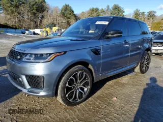 2018 Land Rover Range Rover Sport HSE Dynamic with VIN SALWV2SV4JA409879, listed as a Copart auction lot 43765265 with 127,954 mi miles and Clean Title. Bid and sale history available at carsss.com. Image 1.