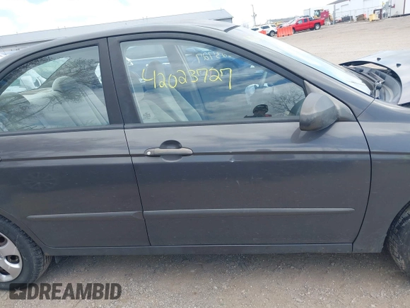 2006 Kia Spectra EX with VIN KNAFE121365346365, listed as a IAAI auction lot 42023727 with 87,345 mi miles and . Bid and sale history available at DreamBid. Image 14.
