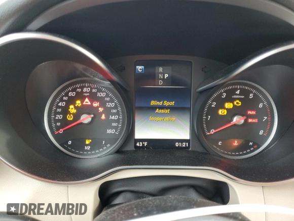 2019 Mercedes-Benz GLC with VIN WDC0G4KB6KV170476, listed as a Copart auction lot 71877602 with 78,491 mi miles. Bid and sale history available at carsss.com. Image 9.