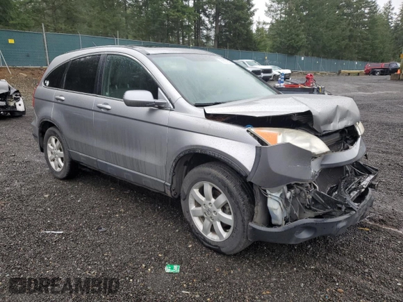 2007 Honda CR-V EX-L with VIN JHLRE48777C087716, listed as a Copart auction lot 50307695 with 203,923 mi miles and Salvage Title. Bid and sale history available at DreamBid. Image 4.
