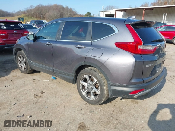 2018 Honda CR-V EX with VIN 2HKRW2H58JH603221, listed as a IAAI auction lot 40859528 with 185,494 mi miles. Bid and sale history available at carsss.com. Image 3.
