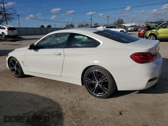 2019 BMW 4 Series 430i with VIN WBA4W3C57KAF92325, listed as a Copart auction lot 78505344 with 62,601 mi miles and Salvage Title. Bid and sale history available at carsss.com. Image 2.