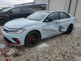 2025 Volkswagen Jetta GLI Autobahn with VIN 3VW1T7BU3SM026741, listed as a Copart auction lot 47203535 with 1,278 mi miles and Salvage Title. Bid and sale history available at DreamBid. Image 1.