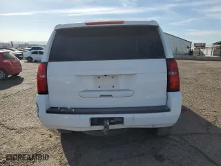 2016 Chevrolet Tahoe Commercial with VIN 1GNSKFEC3GR345836, listed as a Copart auction lot 83917324 with 142,027 mi miles and Clean Title. Bid and sale history available at carsss.com. Image 6.