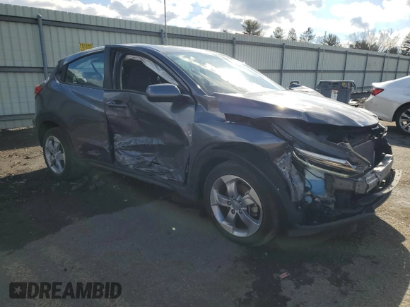 2021 Honda HR-V LX with VIN 3CZRU6H35MM746843, listed as a Copart auction lot 47437435 with 30,652 mi miles and Salvage Title. Bid and sale history available at carsss.com. Image 4.