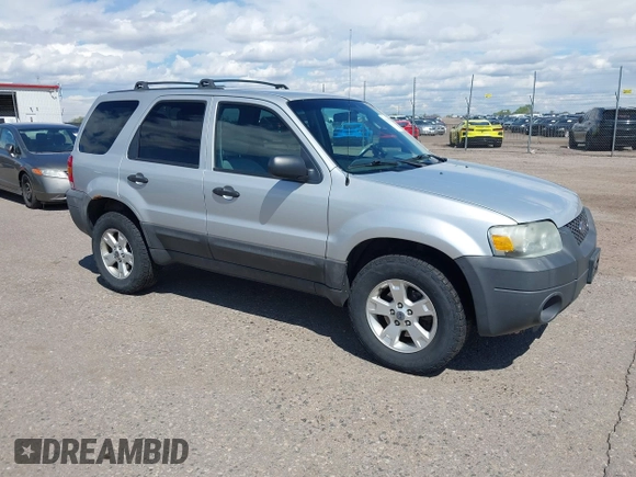 2005 Ford Escape XLT with VIN 1FMYU931X5KB49605, listed as a IAAI auction lot 42162371 with 153,816 mi miles and . Bid and sale history available at DreamBid. Image 1.