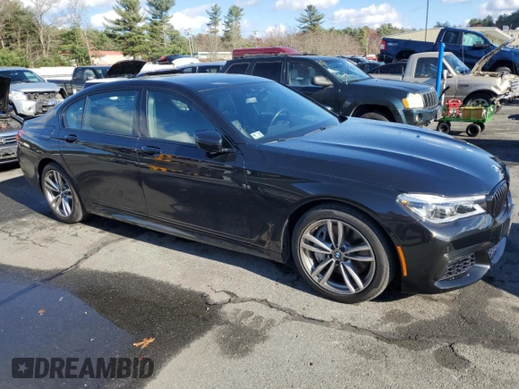 2017 BMW 7 Series ALPINA B7 xDrive with VIN WBA7F2C55HG422071, listed as a Copart auction lot 79205134 with 39,856 mi miles and Salvage title. Bid and sale history available at DreamBid. Image 4.