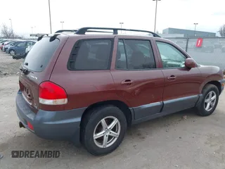 2005 Hyundai Santa Fe GLS with VIN KM8SC73E45U898713, listed as a IAAI auction lot 41791364 with 169,276 mi miles. Bid and sale history available at carsss.com. Image 4.