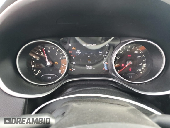 2018 Jeep Compass Limited z VIN 3C4NJCCB0JT367938, wystawiony jako Copart lot #54903035 z przebiegiem 50 310 mil mil oraz Szkoda całkowita • Salvage title. Historia ofert i sprzedaży dostępna na DreamBid. Obrazek 9.