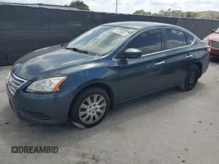 2013 Nissan Sentra FE+ S with VIN 3N1AB7AP1DL562777, listed as a Copart auction lot 55129045 with 194,017 mi miles and Clean Title. Bid and sale history available at DreamBid. Image 1.