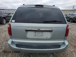 2001 Chrysler Town & Country LXi with VIN 2C8GT54L81R393453, listed as a Copart auction lot 80451654 with 112,926 mi miles and Salvage Title. Bid and sale history available at DreamBid. Image 6.