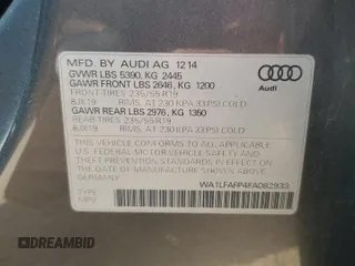 2015 Audi Q5 Premium Plus z VIN WA1LFAFP4FA082933, wystawiony jako Copart lot #64400375 z przebiegiem 96 000 mil mil oraz Czysty tytuł • Clean title. Historia ofert i sprzedaży dostępna na DreamBid. Obrazek 12.