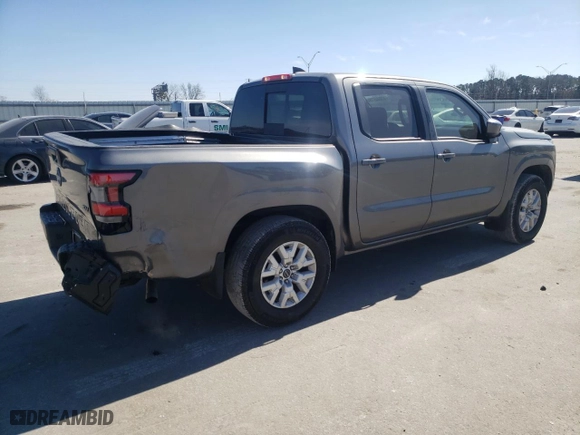 2024 Nissan Frontier SV with VIN 1N6ED1EJ3RN620050, listed as a Copart auction lot 47044615 with 16,947 mi miles and Salvage Title. Bid and sale history available at carsss.com. Image 3.