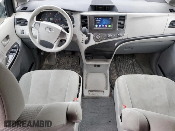 2011 Toyota Sienna with VIN 5TDZK3DC9BS108091, listed as a Copart auction lot 49172735 with 398,819 mi miles and Salvage Title. Bid and sale history available at carsss.com. Image 8.
