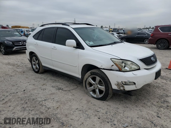 2006 Lexus RX 330 with VIN 2T2HA31U76C101114, listed as a Copart auction lot 87854135 with 117,700 mi miles and Salvage Title. Bid and sale history available at DreamBid. Image 4.