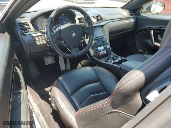 2016 Maserati GranTurismo MC with VIN ZAM45VLA3G0177491, listed as a Copart auction lot 58436634 with 12,889 mi miles and Clean Title. Bid and sale history available at carsss.com. Image 8.