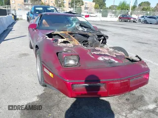 1989 Chevrolet Corvette with VIN 1G1YY2180K5102974, listed as a IAAI auction lot 41808694 with 1 mi miles. Bid and sale history available at carsss.com. Image 1.
