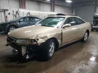 2001 Toyota Solara SE with VIN 2T1CF28PX1C520500, listed as a Copart auction lot 88973005 with 120,909 mi miles and Salvage Title. Bid and sale history available at carsss.com. Image 1.