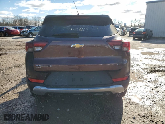 2022 Chevrolet TrailBlazer LT with VIN KL79MRSL9NB076218, listed as a Copart auction lot 79390074 with 0 mi miles and Non Repairable. Bid and sale history available at carsss.com. Image 6.