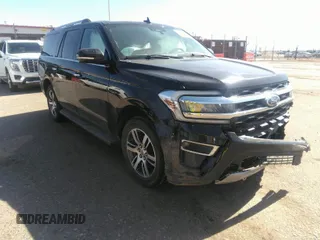 2024 Ford Expedition Max Limited with VIN 1FMJK2A84REA23579, listed as a IAAI auction lot 42047346 with 35,217 mi miles and . Bid and sale history available at DreamBid. Image 1.