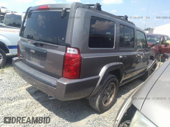 2007 Jeep Commander Sport with VIN 1J8HG48K67C685375, listed as a IAAI auction lot 41677992 with 254,243 mi miles and . Bid and sale history available at DreamBid. Image 4.
