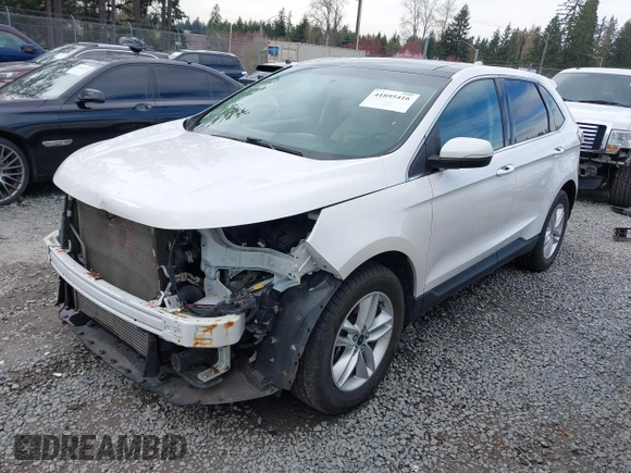 2015 Ford Edge SEL with VIN 2FMTK4J91FBC40575, listed as a IAAI auction lot 41895416 with 103,262 mi miles. Bid and sale history available at carsss.com. Image 18.
