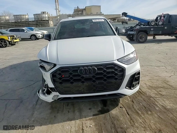 2023 Audi SQ5 Sportback Premium Plus with VIN WA124AFY3P2032515, listed as a Copart auction lot 84814574 with 17,901 mi miles and Salvage Title. Bid and sale history available at carsss.com. Image 12.
