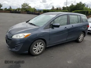 2012 Mazda 5 Sport with VIN JM1CW2BL4C0134805, listed as a Copart auction lot 54729525 with 144,991 mi miles and Salvage Title. Bid and sale history available at DreamBid. Image 1.