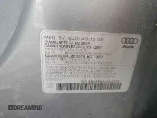 2010 Audi Q5 Premium Plus z VIN WA1LKAFP9AA062052, wystawiony jako Copart lot #56787055 z przebiegiem 122 925 mil mil oraz Czysty tytuł • Clean title. Historia ofert i sprzedaży dostępna na DreamBid. Obrazek 13.