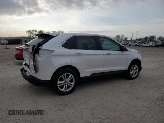 2015 Ford Edge SEL with VIN 2FMTK4J87FBB30248, listed as a Copart auction lot 53050215 with 90,493 mi miles and Salvage Title. Bid and sale history available at carsss.com. Image 3.