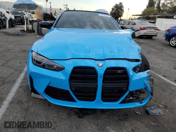 2024 BMW M4 Competition xDrive z VIN WBS33BA09RCP19220, wystawiony jako Copart lot #84696084 z przebiegiem 10 076 mil mil oraz Szkoda całkowita • Salvage title. Historia ofert i sprzedaży dostępna na DreamBid. Obrazek 5.