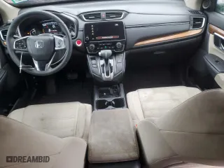 2018 Honda CR-V EX with VIN 2HKRW2H56JH636282, listed as a Copart auction lot 84931754 with 64,725 mi miles and Salvage Title. Bid and sale history available at carsss.com. Image 8.