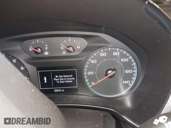 2019 Chevrolet Equinox LS with VIN 2GNAXHEV9K6196119, listed as a IAAI auction lot 41238157 with 83,412 mi miles and . Bid and sale history available at DreamBid. Image 7.