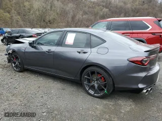2023 Acura TLX Type S w/Performance Tire with VIN 19UUB7F96PA000620, listed as a Copart auction lot 53602525 with 25,853 mi miles and Salvage Title. Bid and sale history available at carsss.com. Image 2.
